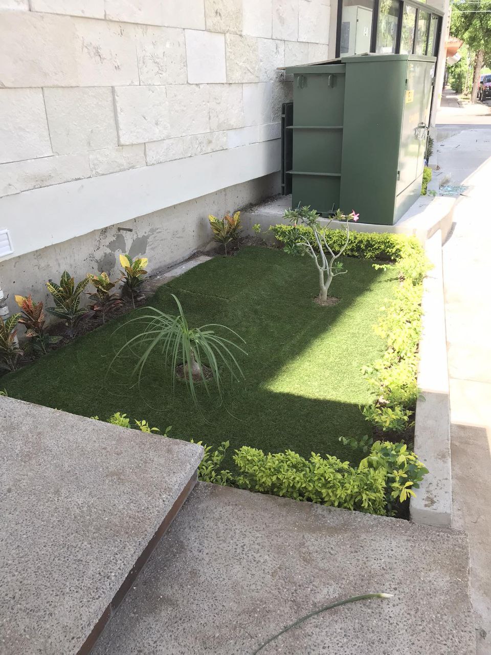 Instalación de Pasto Sintético