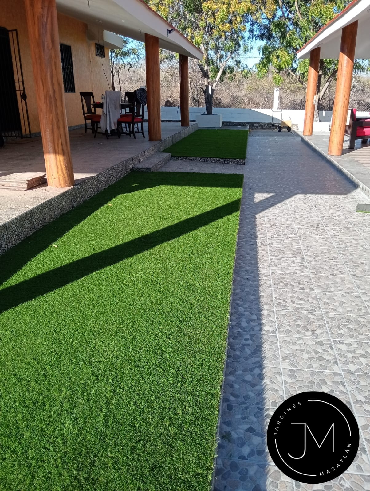 Instalación de Pasto Sintético