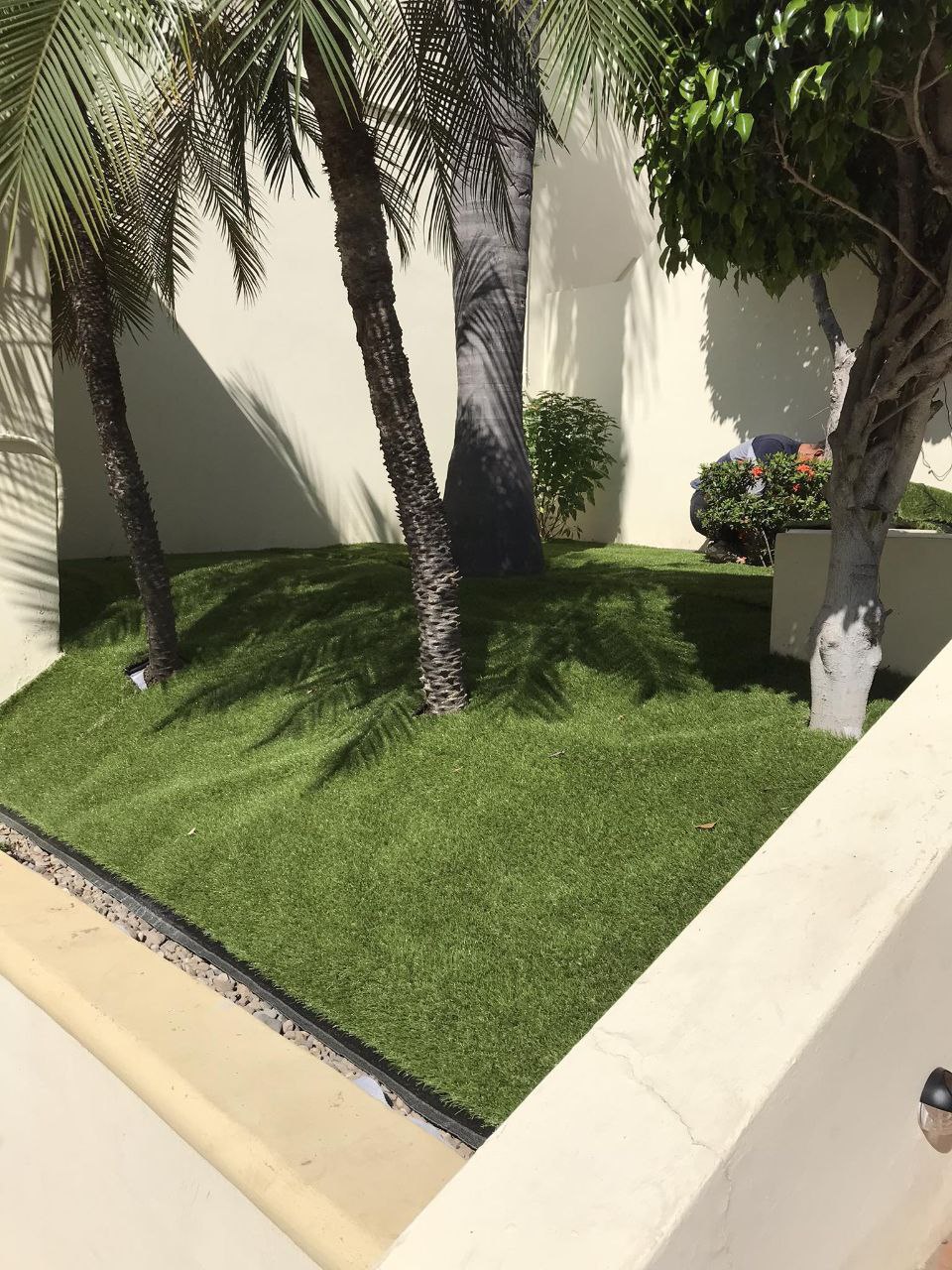 Instalación de Pasto Sintético