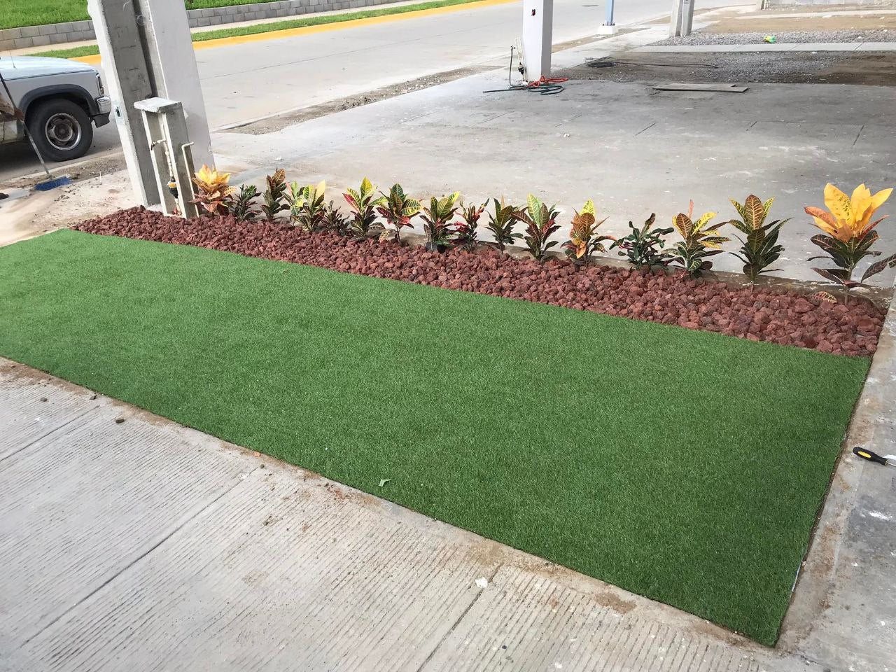 Instalación de Pasto Sintético