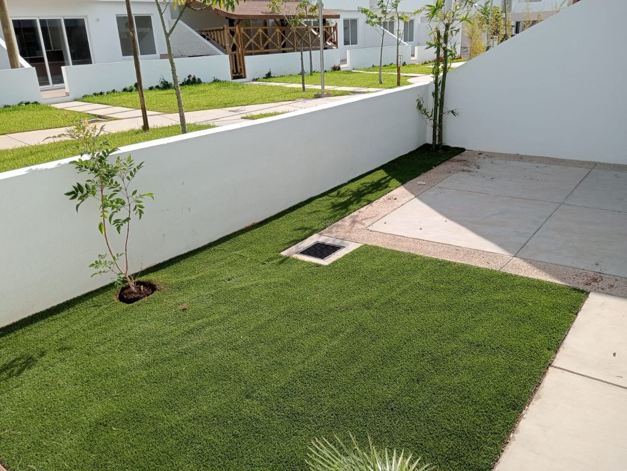 Instalación de Pasto Sintético